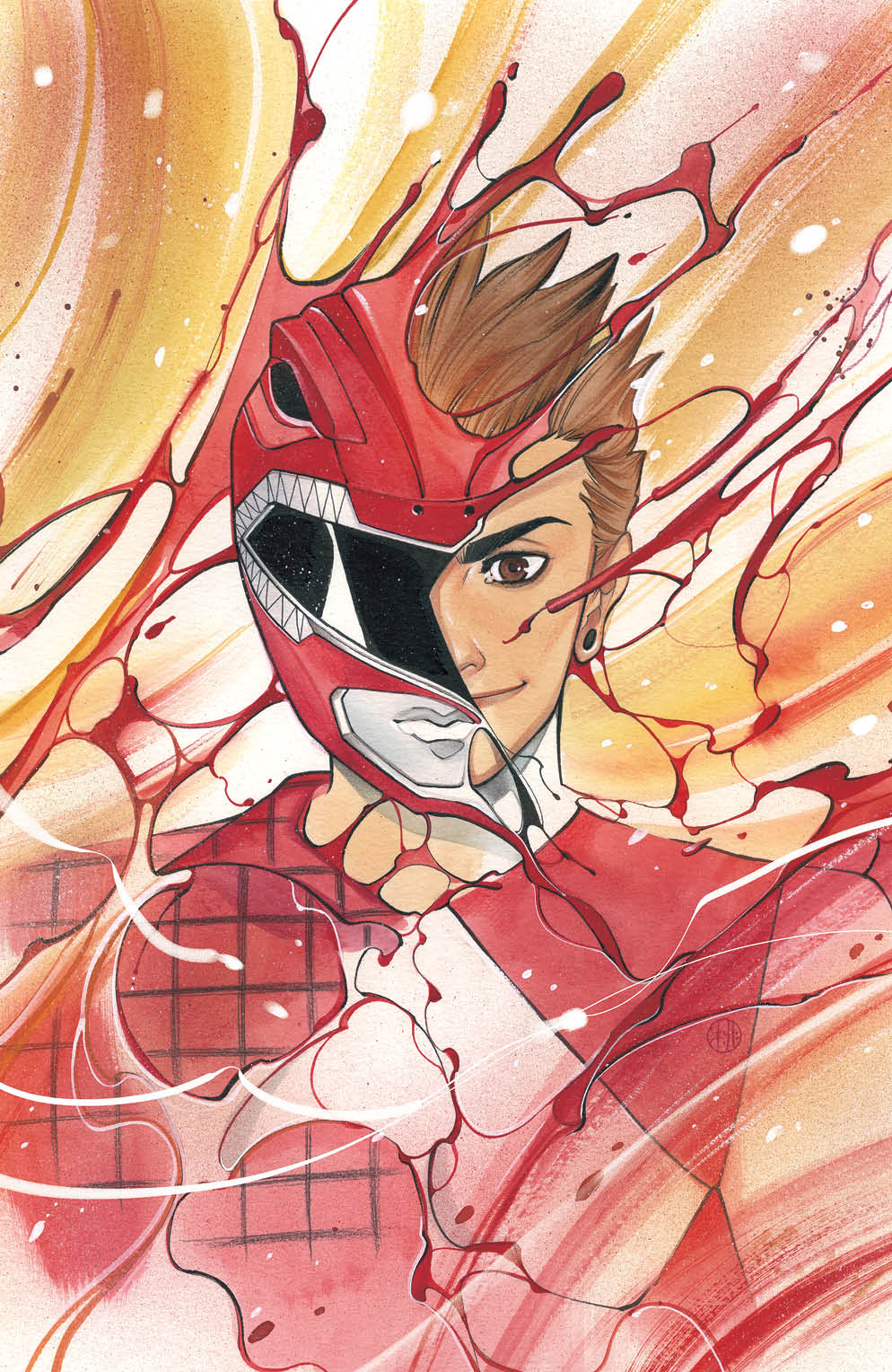 Mighty Morphin #8 Cover G 1 for 50 Incentive Momoko