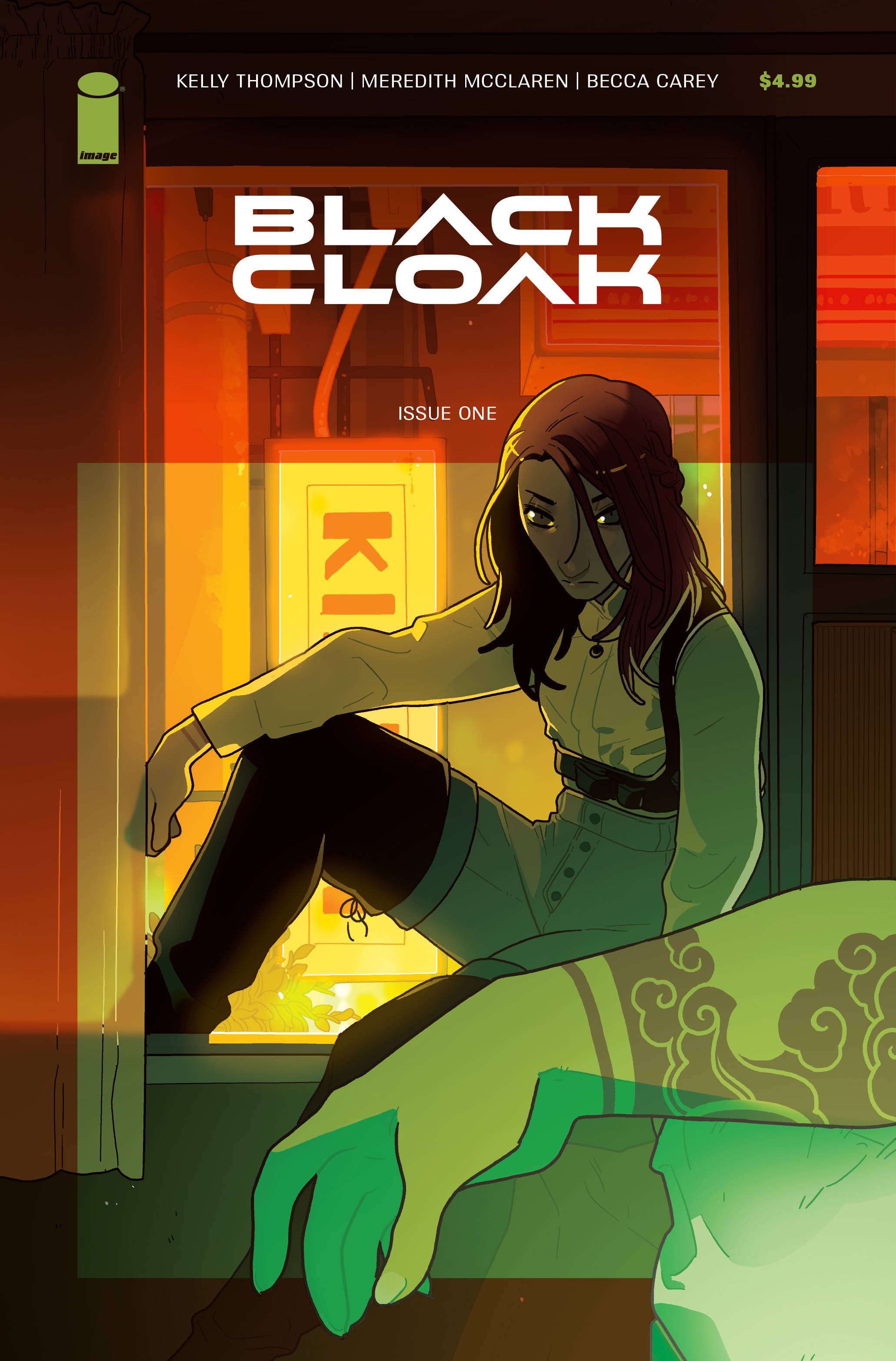 Black Cloak #1 Cover H 1 for 25 Incentive Mcclaren