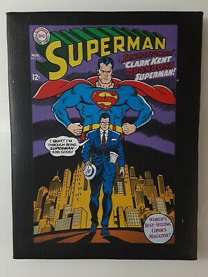Superman DC Comics 22 Cover Small Canvas