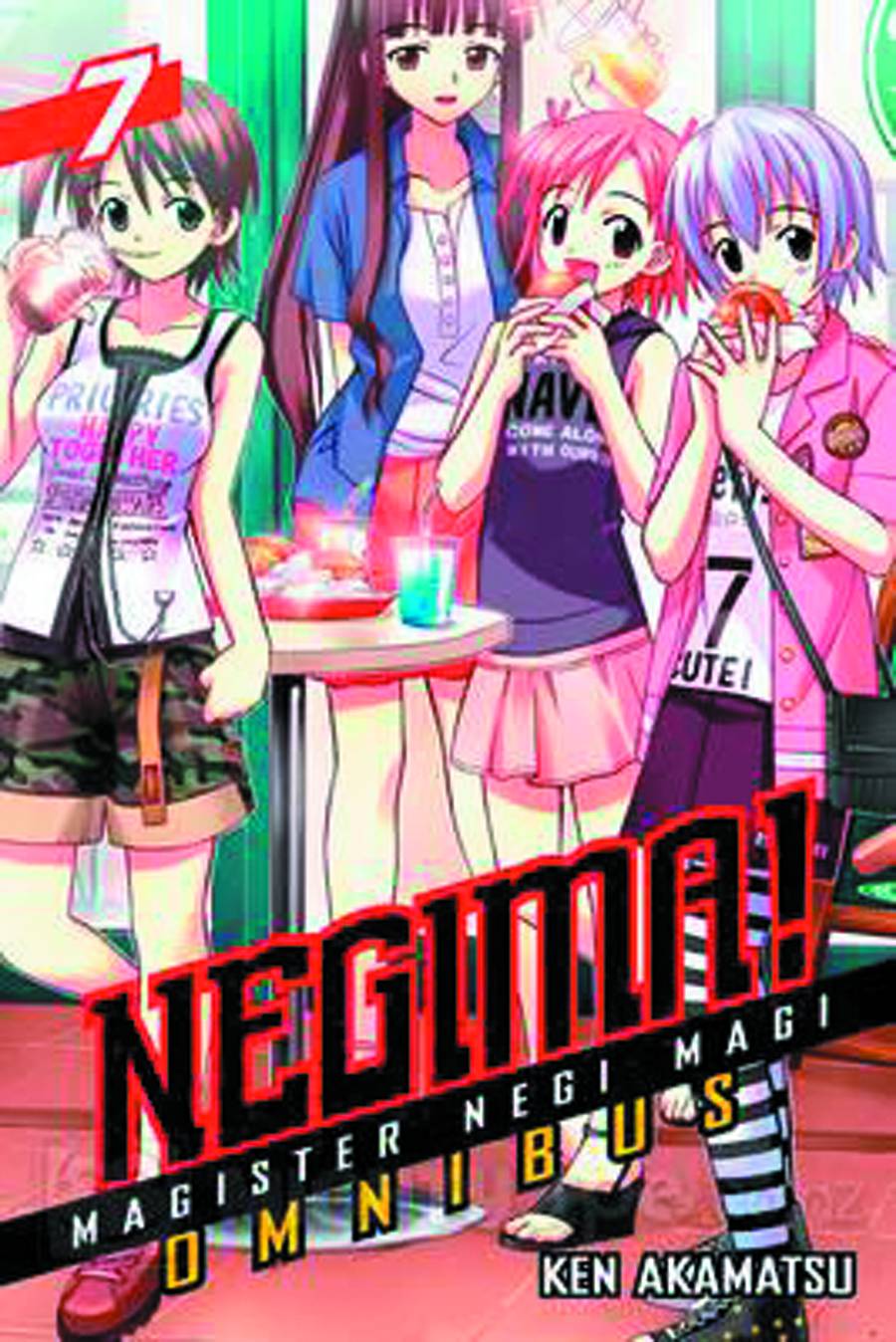 Negima Omnibus Manga Volume 7