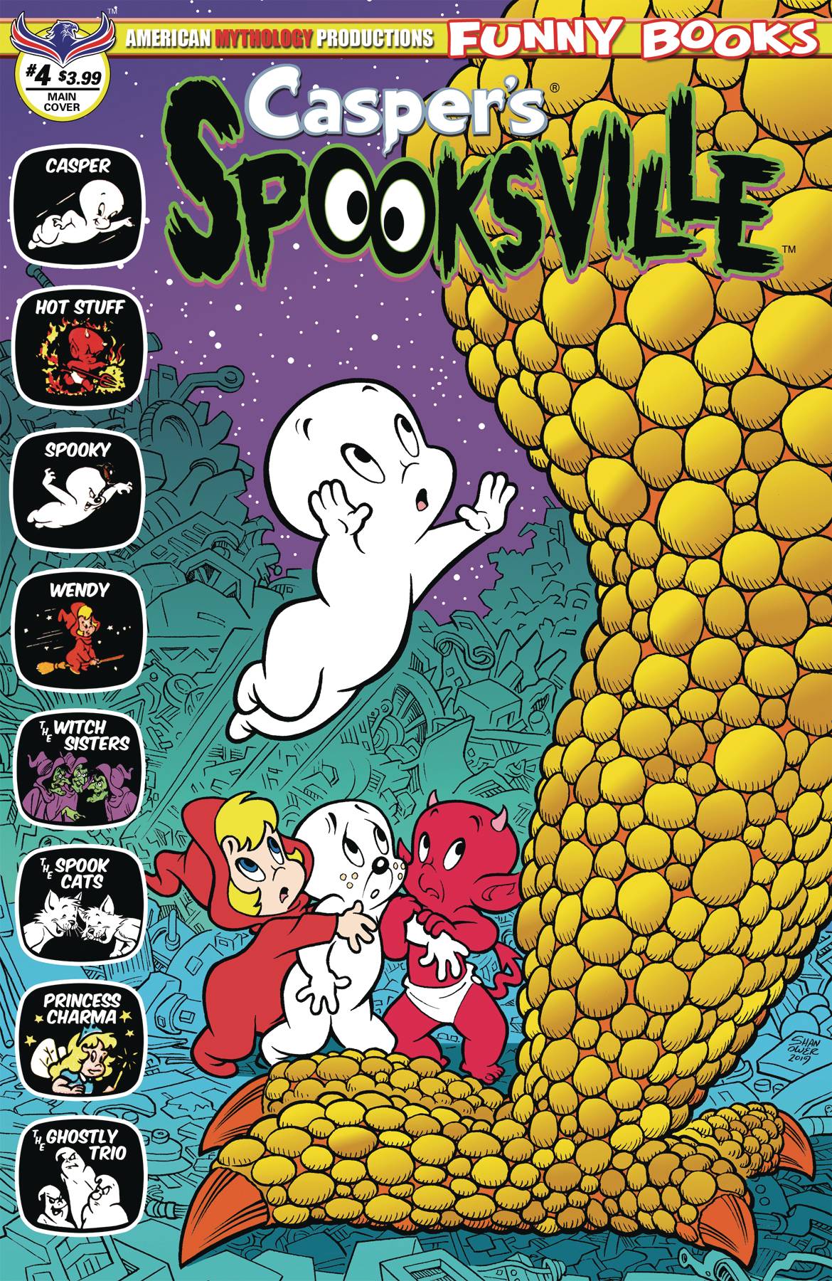 Caspers Spooksville #4 Shanower Main Cover (Of 4)