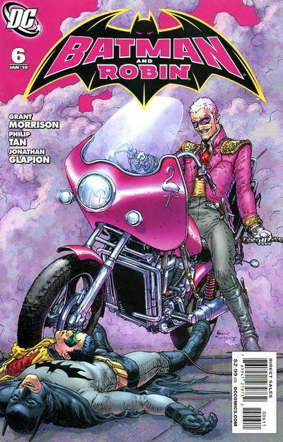 Batman And Robin #6 [Direct Sales] - Nm- 9.2 Cover Art Inspired By Purple Rain By Prince 