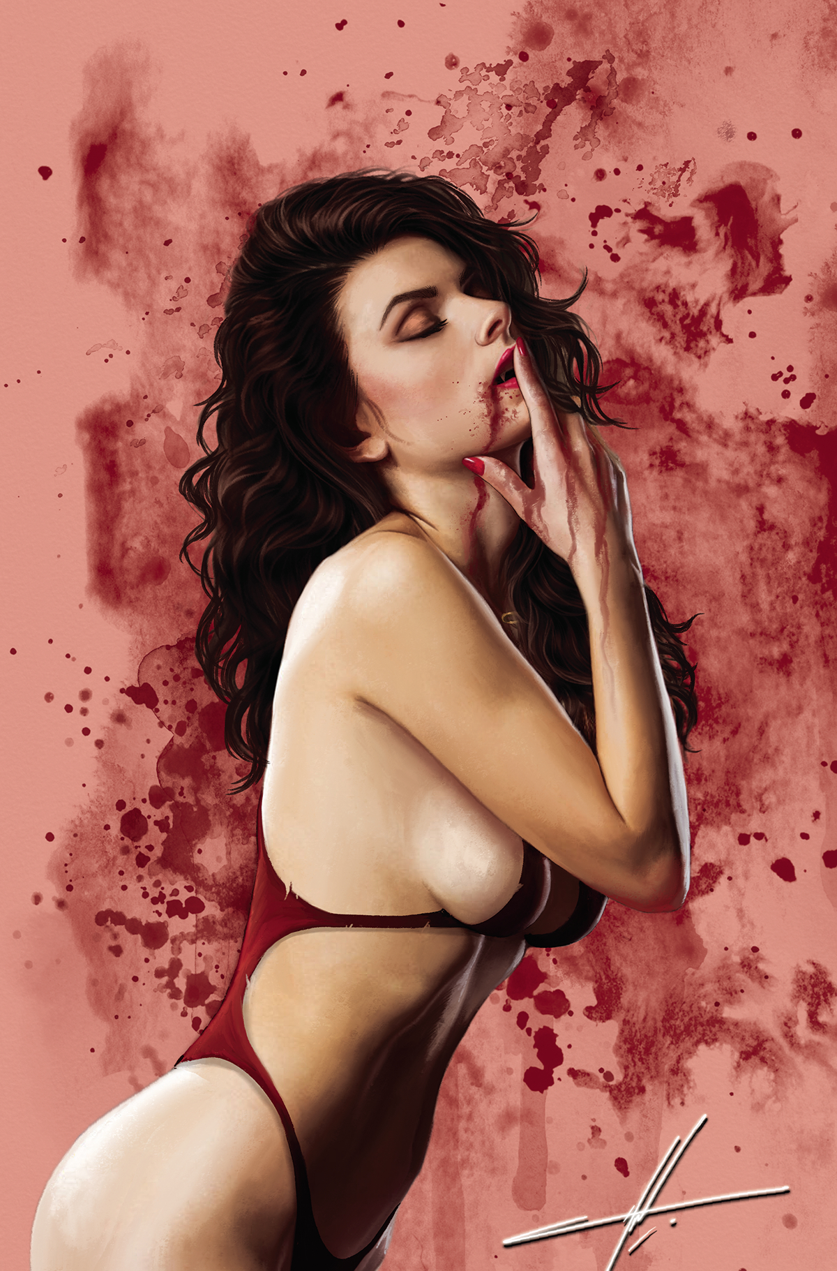 Vampirella Year One #4 Cover J 1 for 30 Incentive Cohen Virgin