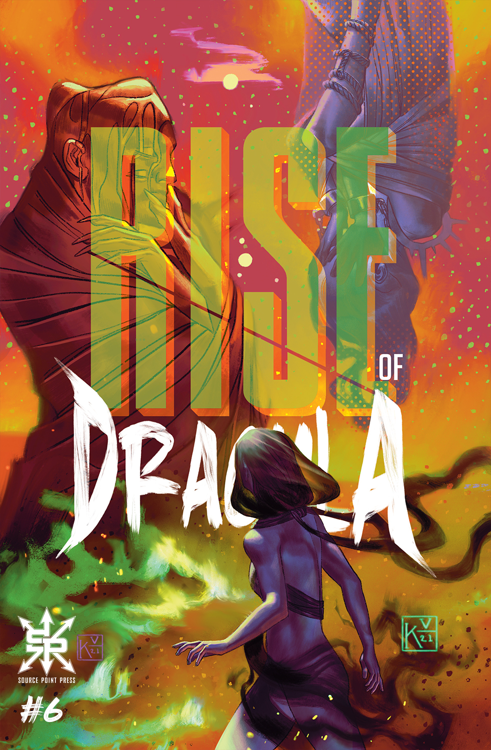 Rise of Dracula #6 Cover A Valerio (Mature) (Of 6)