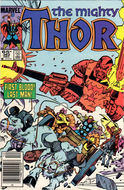 Thor #362 [Newsstand]-Near Mint (9.2 - 9.8)