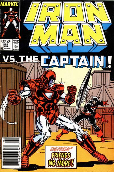 Iron Man #228 [Newsstand]-Very Good (3.5 – 5)