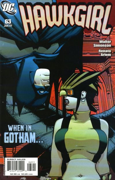 Hawkgirl #63-Very Fine (7.5 – 9)