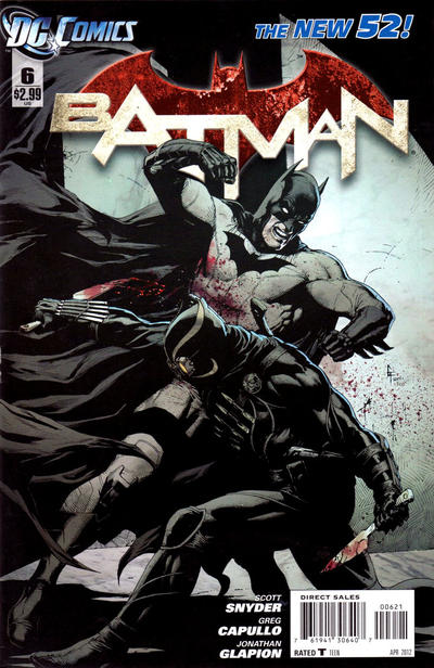 Batman #6 [Gary Frank Cover]-Near Mint (9.2 - 9.8) 1st Full Team Appearance of The Court of Owls