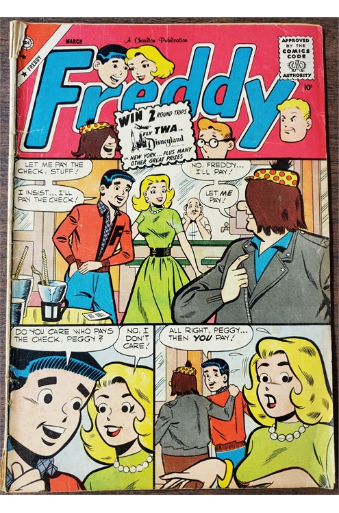 Freddy #21 (Cdc 1960)- Vg 4.0