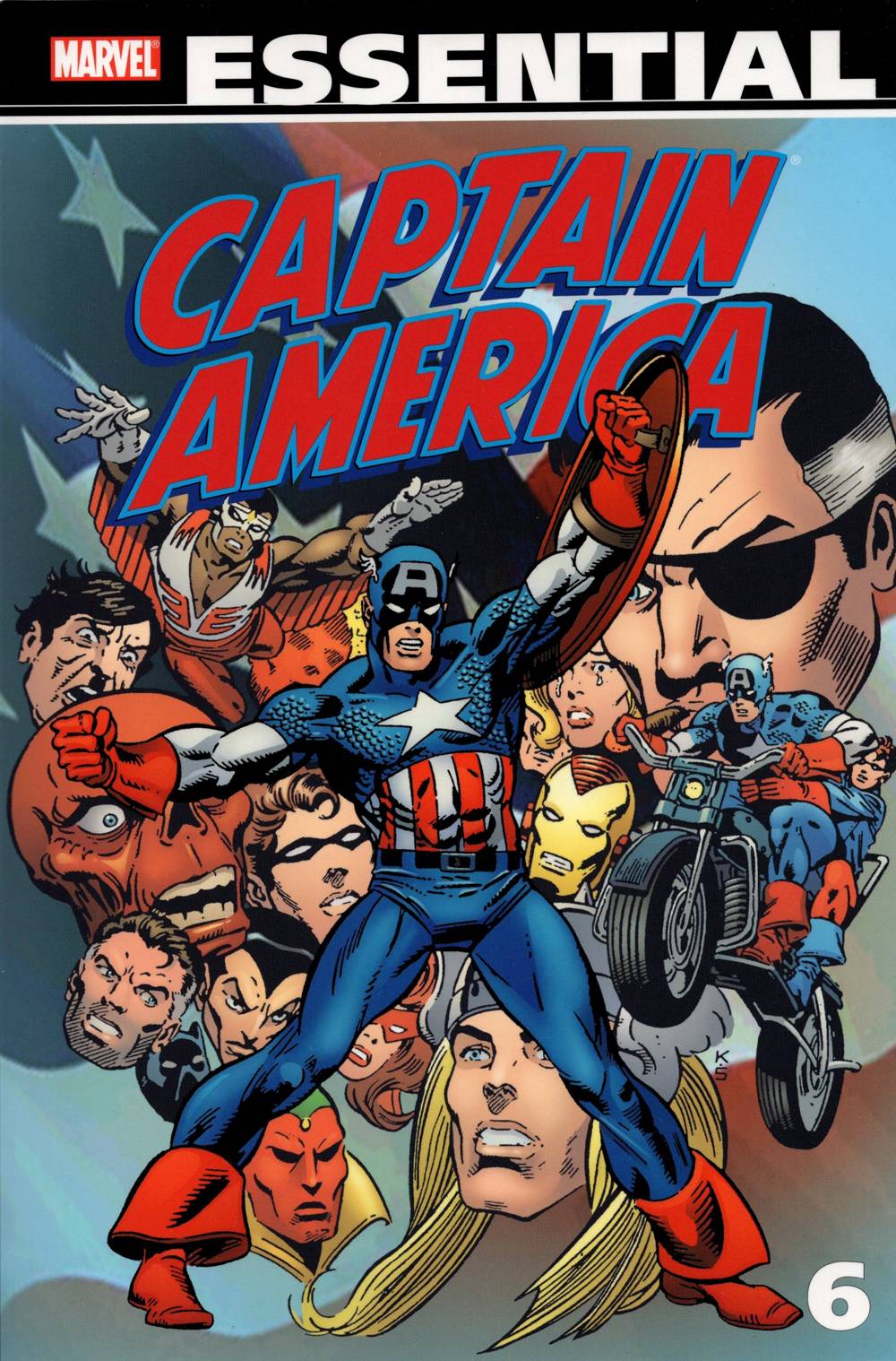 Essential Captain America Volume 6 Graphic Novel
