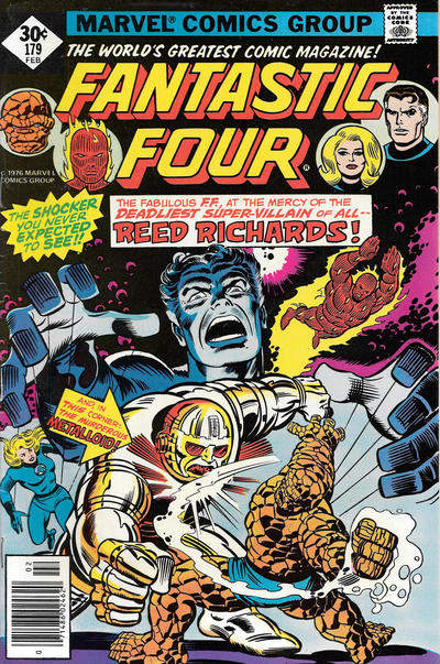 Fantastic Four #179 [Whitman](1963)-Very Good (3.5 – 5)