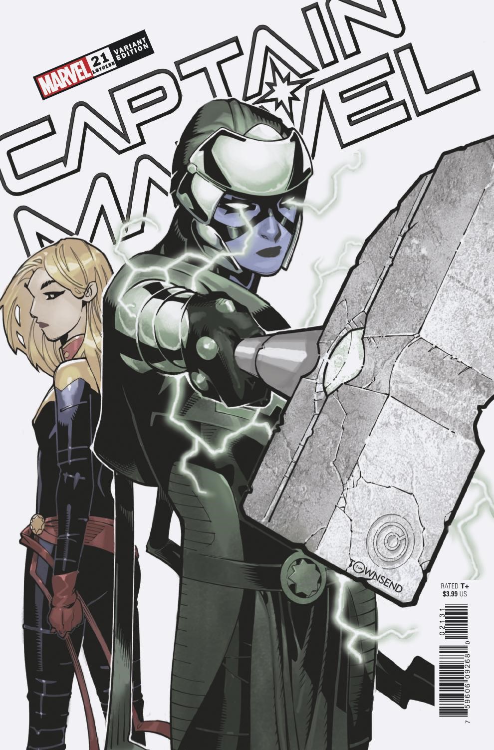 Captain Marvel #21 Bachalo Spoiler Variant (2019)