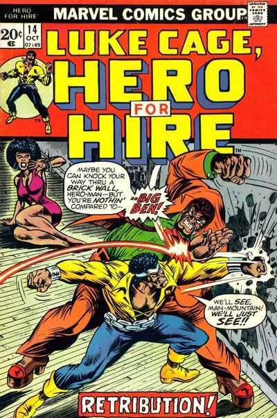 Hero For Hire #14-Fine (5.5 – 7)