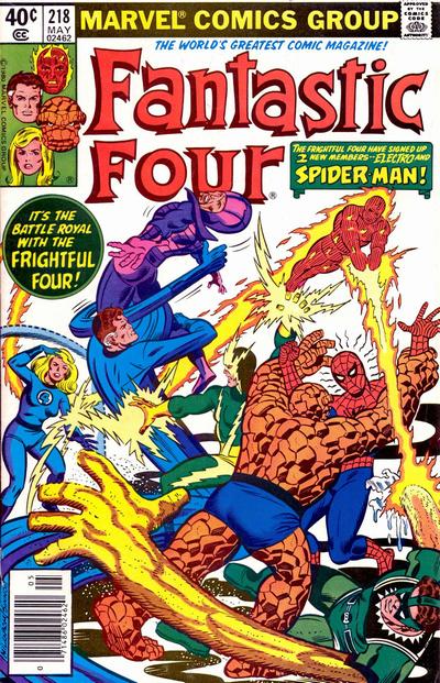 Fantastic Four #218 [Newsstand]-Very Good (3.5 – 5)