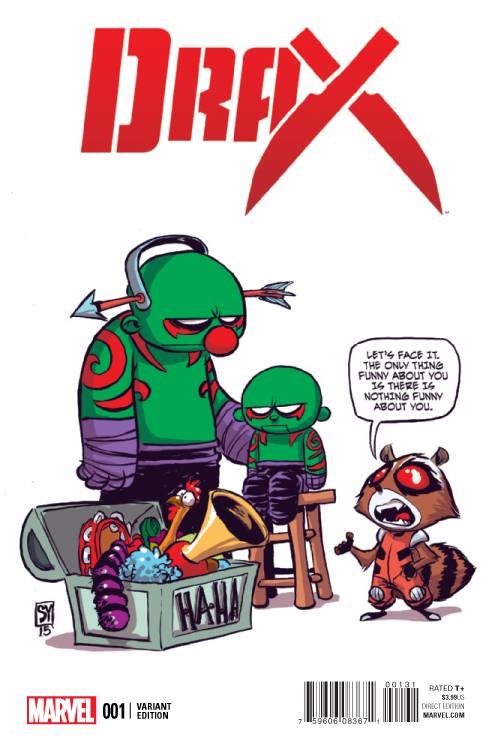 Drax #1 (Young Variant) (2015)