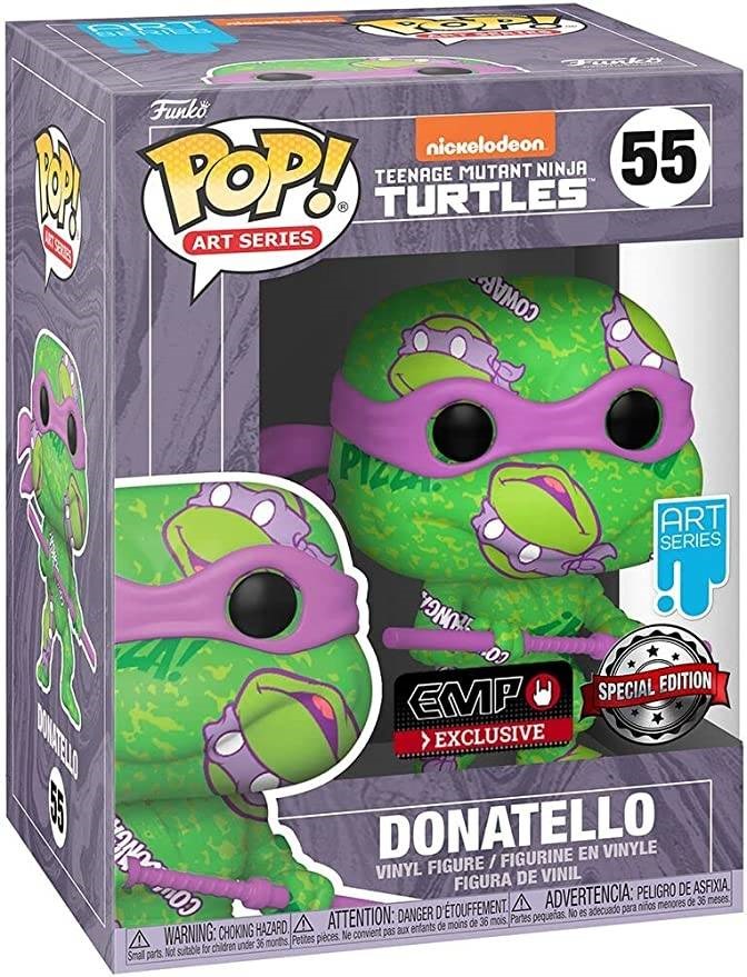 Pop Artist Series Teenage Mutant Ninja Turtles 2 Donatello Vinyl Figure