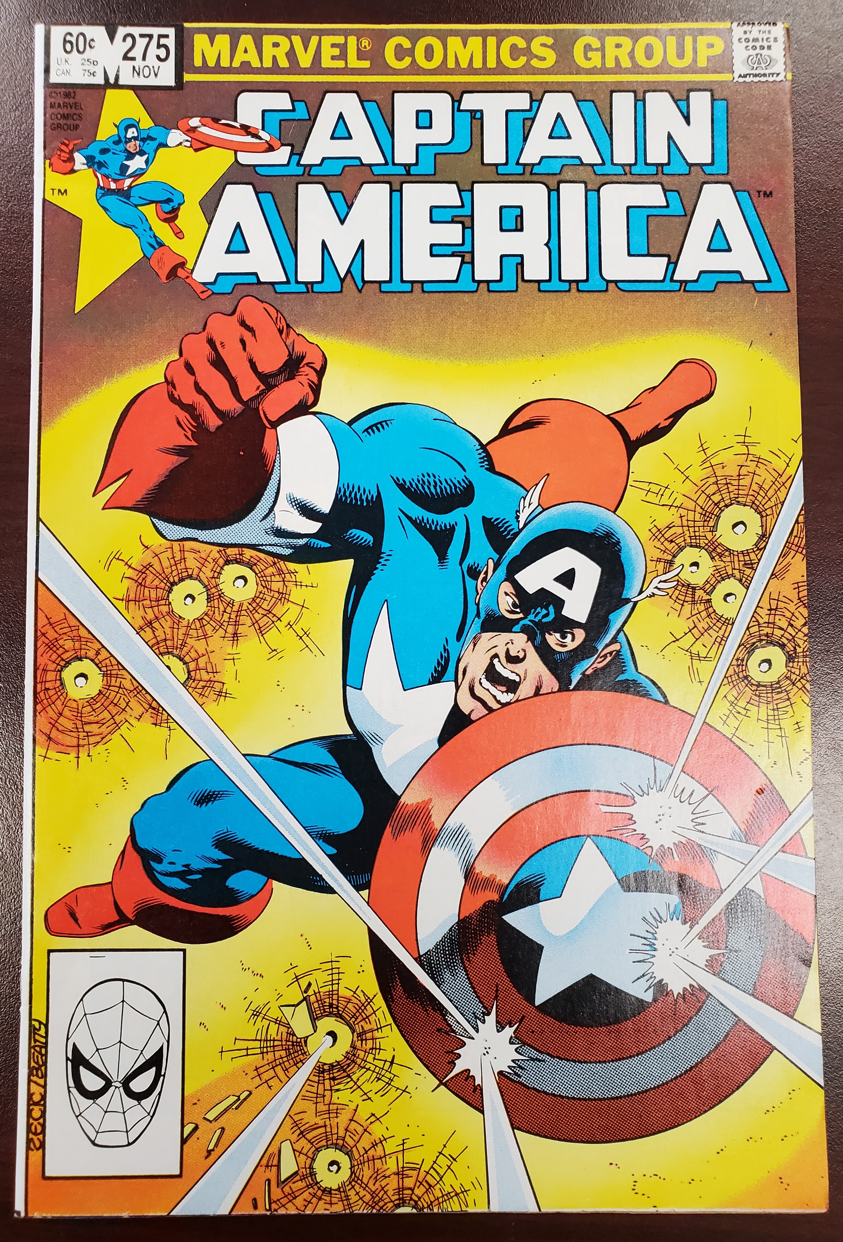 Captain America #275 (Marvel 1968) 1st App Baron Zemo Ii