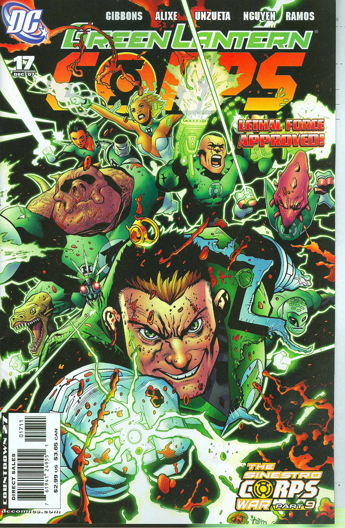 Green Lantern Corps #17 (2006)