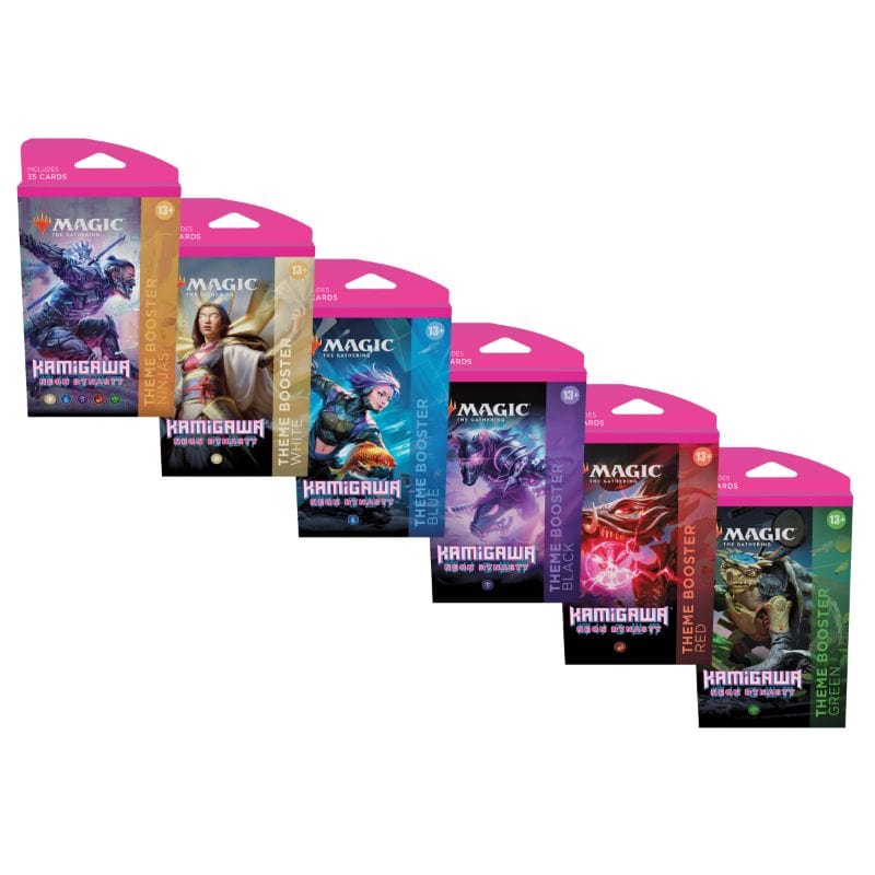 - Magic The Gathering Tcg: Kamigawa Neon Dynasty - Theme Booster Box