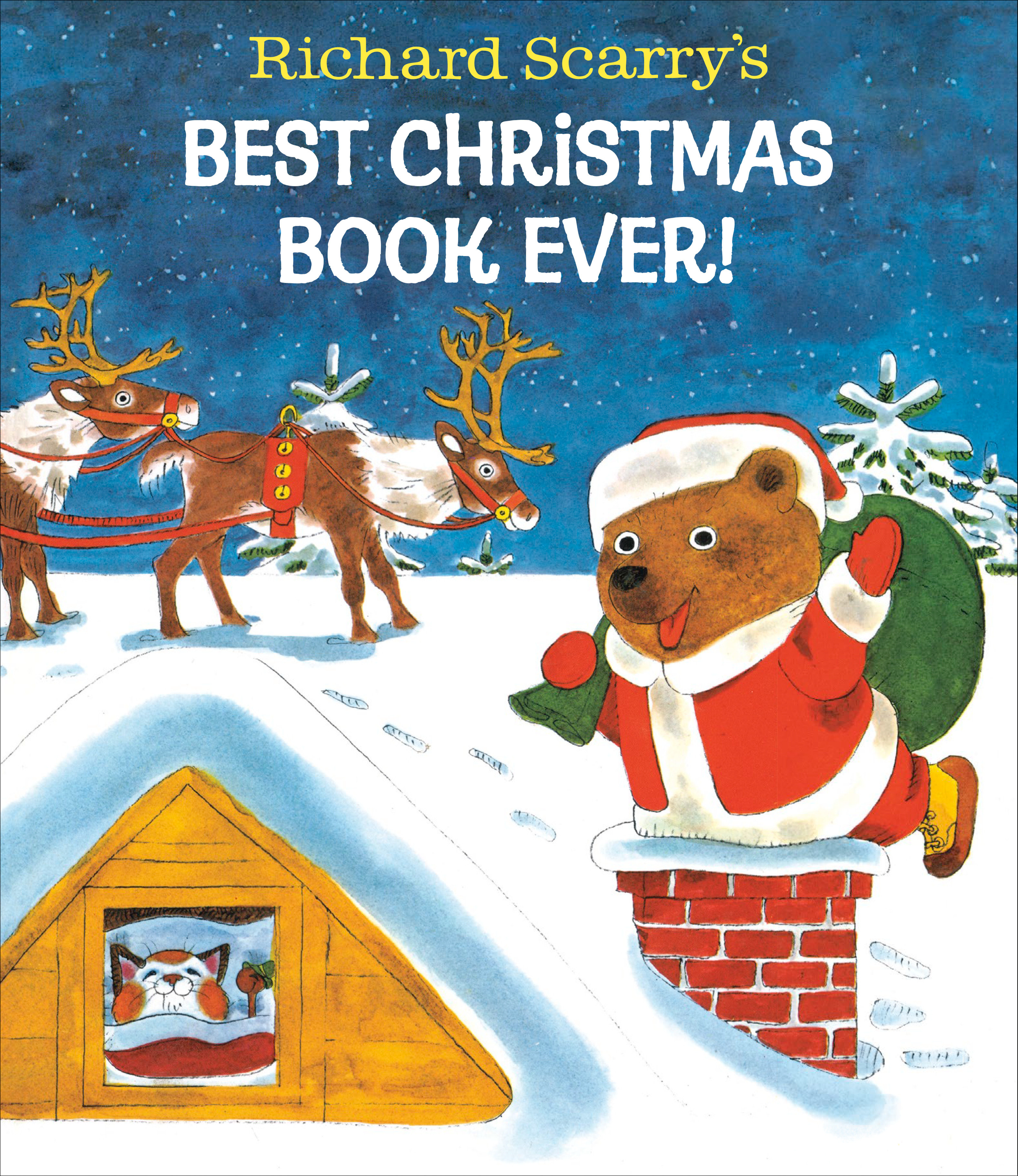 Richard Scarry'S Best Christmas Book Ever! (Hardcover Book)