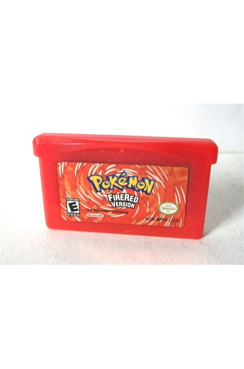 Nintendo Gameboy Advance Gba Pokemon Firered Version Cartridge Only Pre-Owned