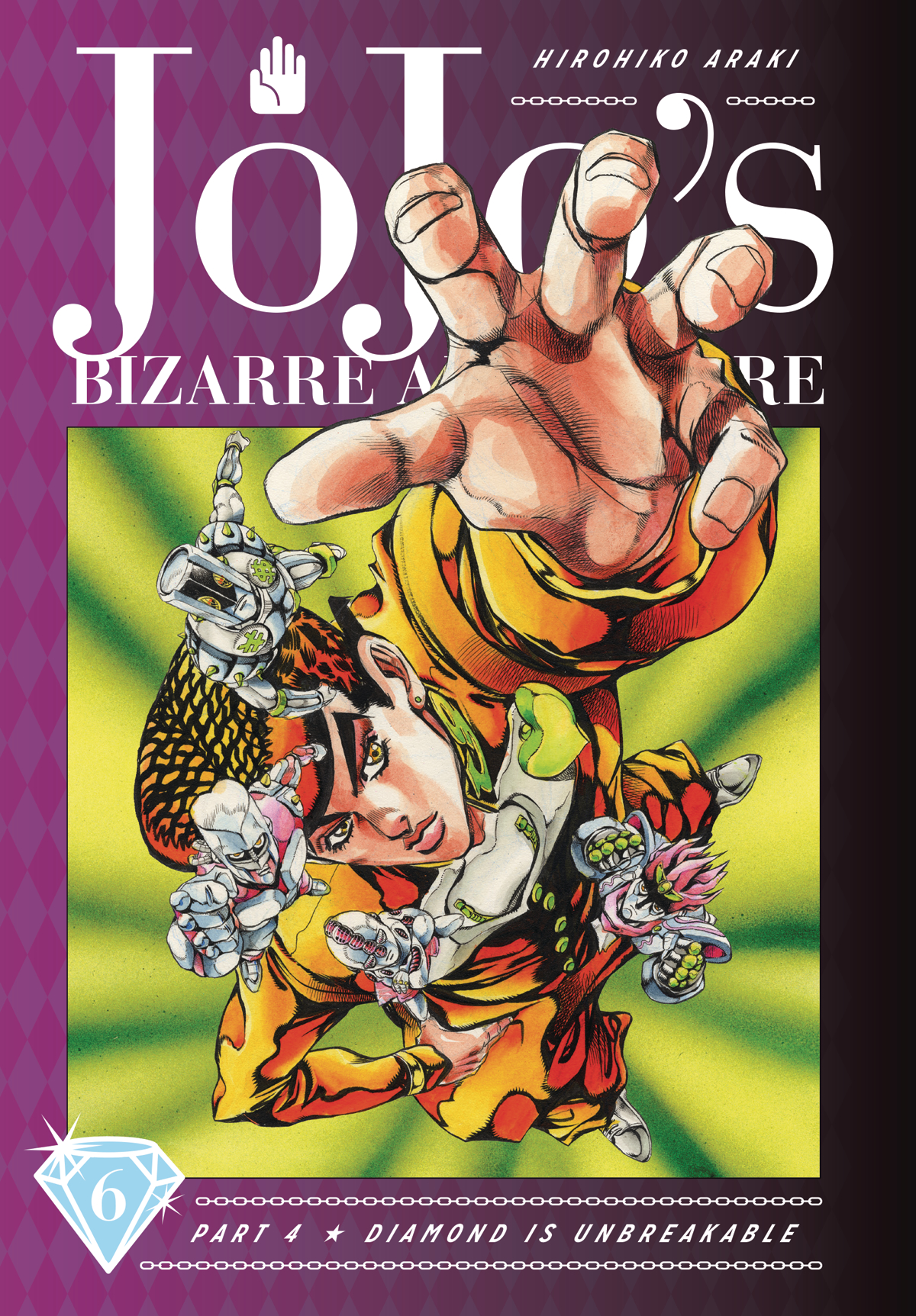 Jojos Bizarre Adventure 4 Diamond Is Unbreakable Hardcover Volume 6