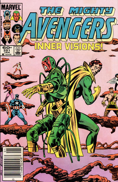The Avengers #251 [Newsstand]-Good (1.8 – 3)