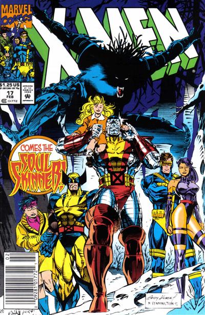 X-Men #17 [Newsstand](1991)-Very Fine (7.5 – 9)