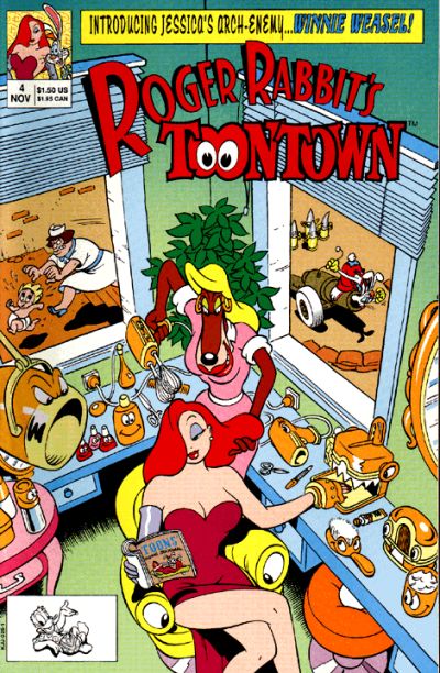 Roger Rabbit's Toontown #4-Very Fine