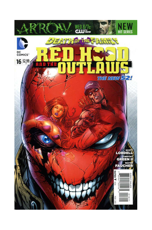Red Hood and the Outlaws #16 Death of the Family (2011)