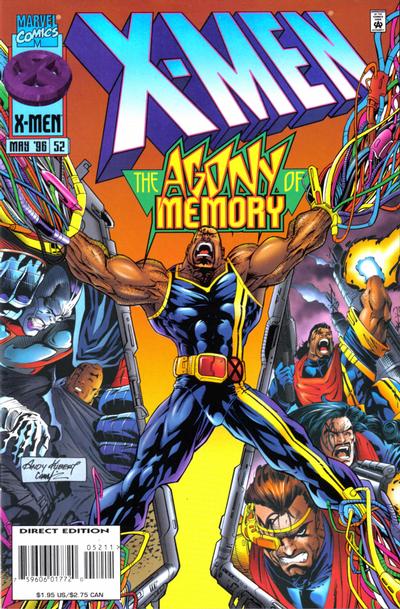 X-Men #52 [Direct Edition]-Very Good (3.5 – 5)