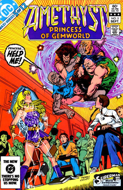 Amethyst, Princess of Gemworld #5 [Direct]-Near Mint (9.2 - 9.8)