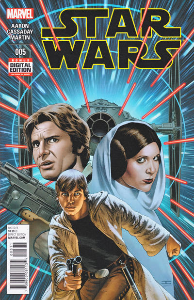 Star Wars #5 [John Cassaday Cover]-Near Mint (9.2 - 9.8)