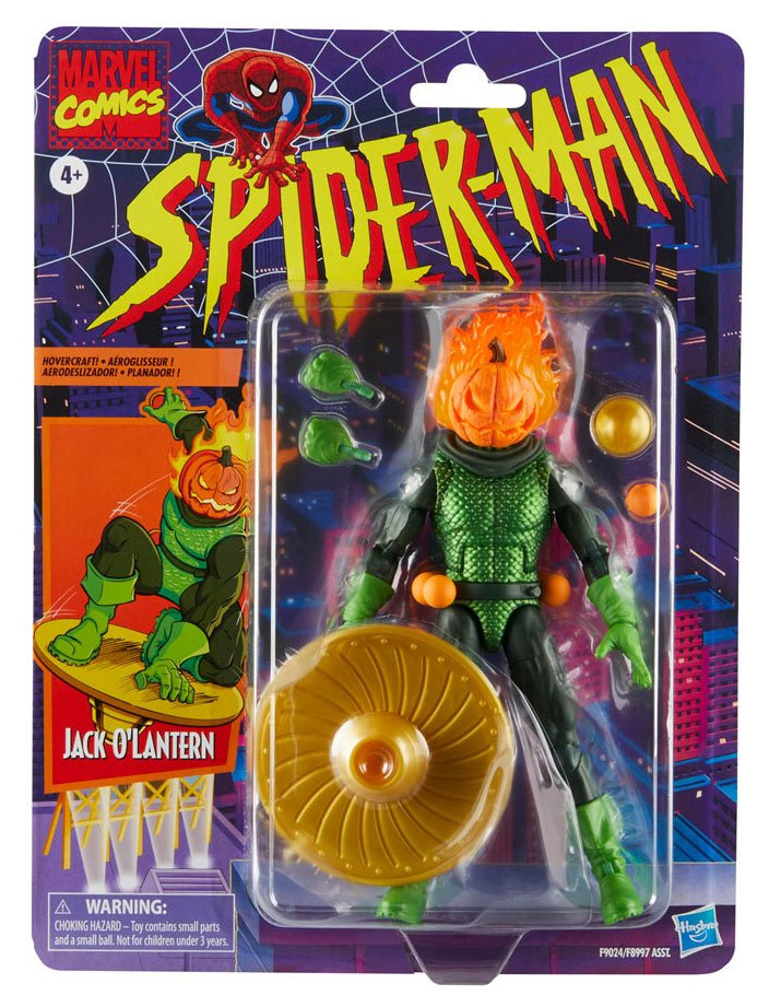 Spider-Man Marvel Legends Comic 6-inch Jack O'Lantern Action Figure
