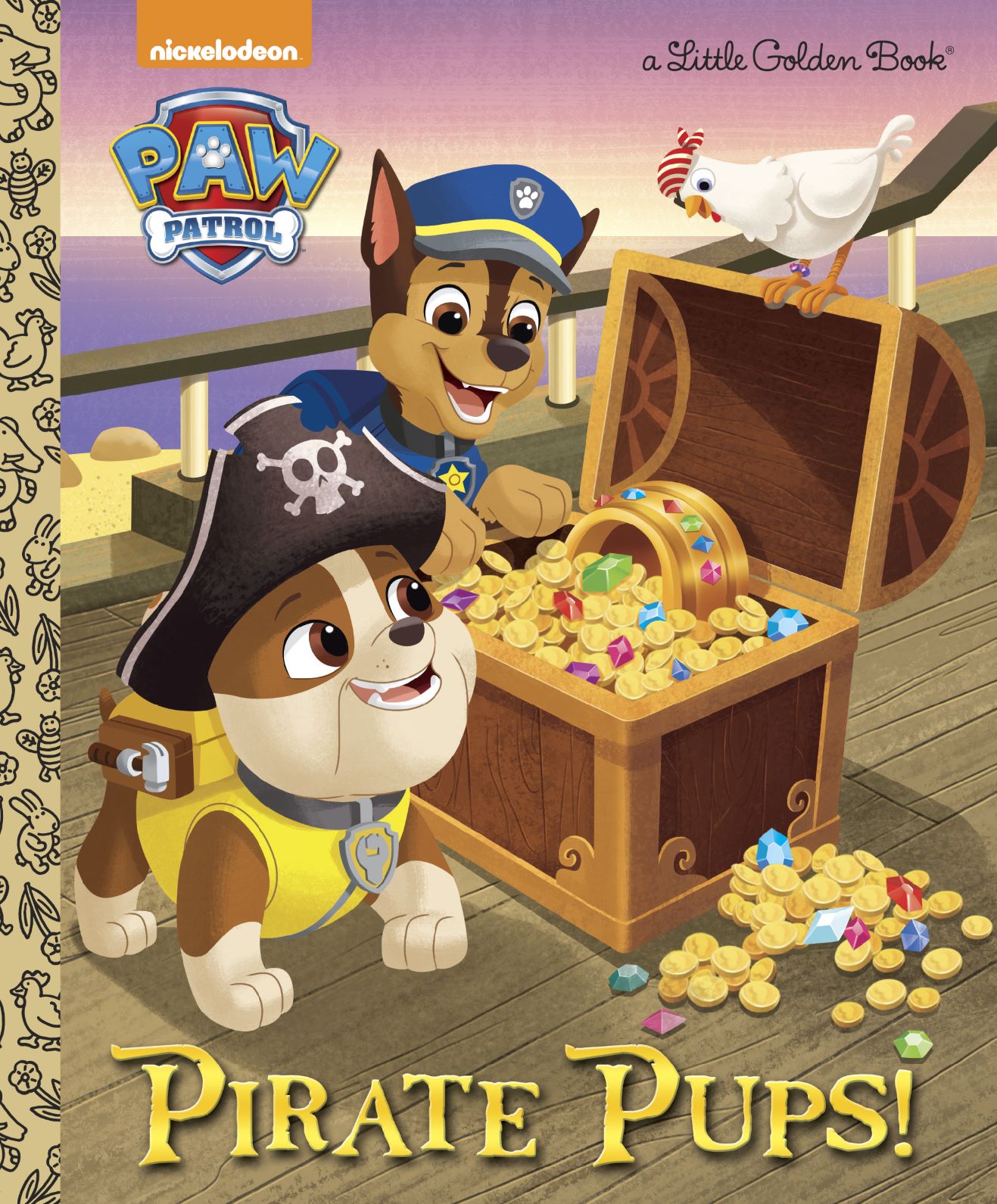 Paw Patrol Pirate Pups! Golden Book