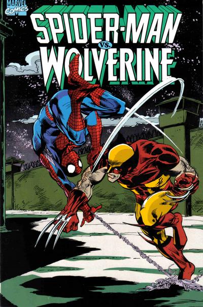 Spider-Man Vs. Wolverine #1 (1990)- Fn/Vf 7.0