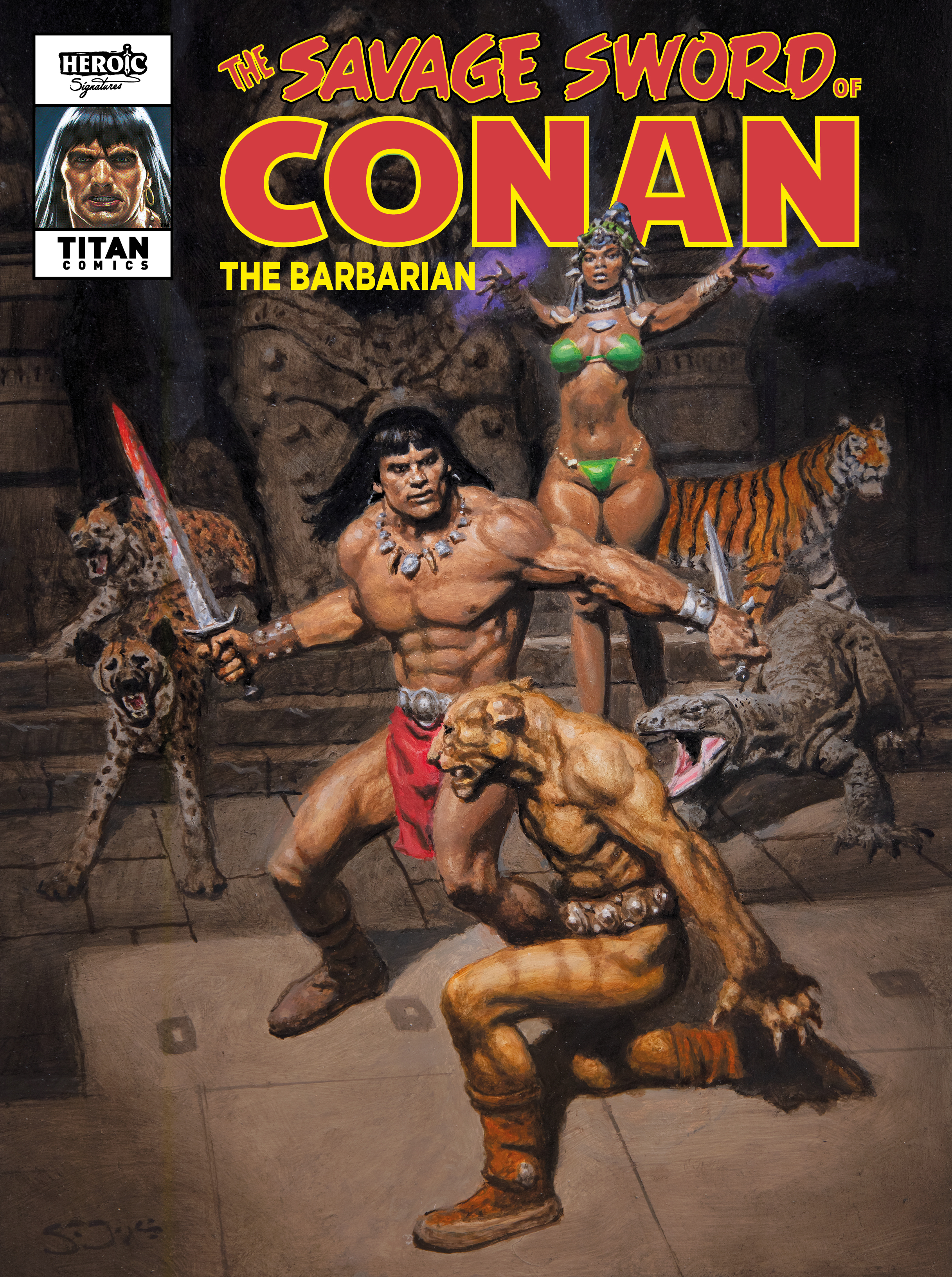 Savage Sword of Conan #7 Cover B Joyce (Mature)