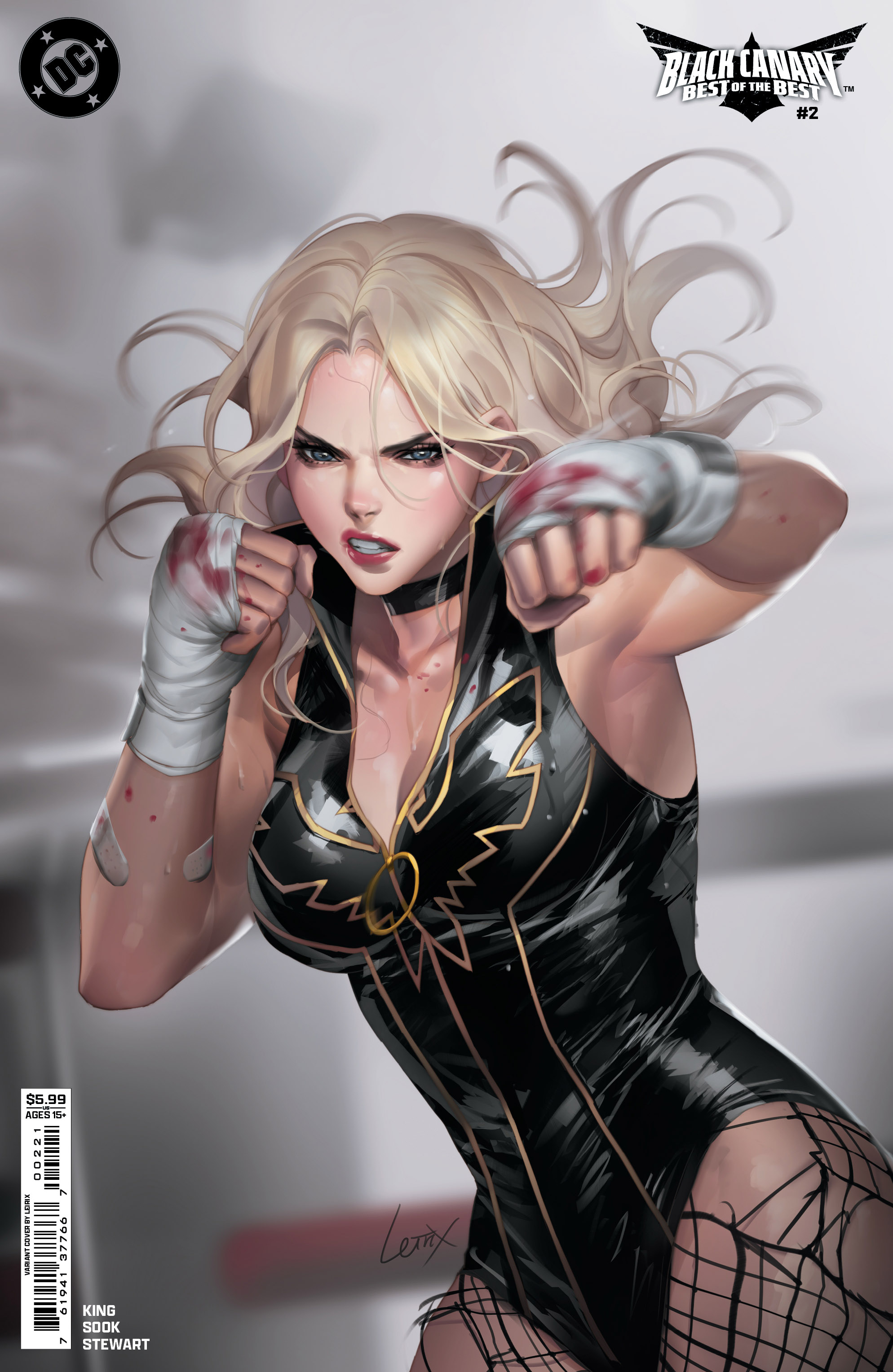 Black Canary Best of the Best #2 Cover B Lesley Leirix Li Card Stock Variant (Of 6)