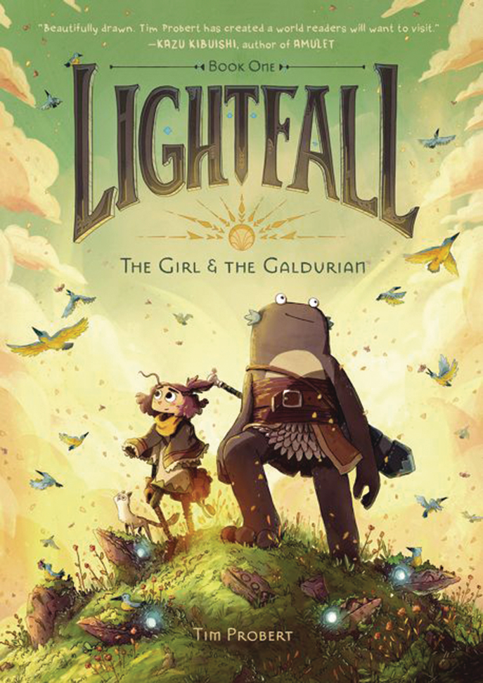 Lightfall Graphic Novel Volume 1 Girl & Galdurian