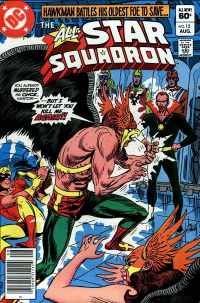 All-Star Squadron #12 [Newsstand] Very Fine