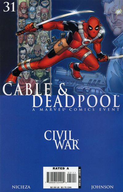 Cable & Deadpool #31-Very Fine (7.5 – 9)