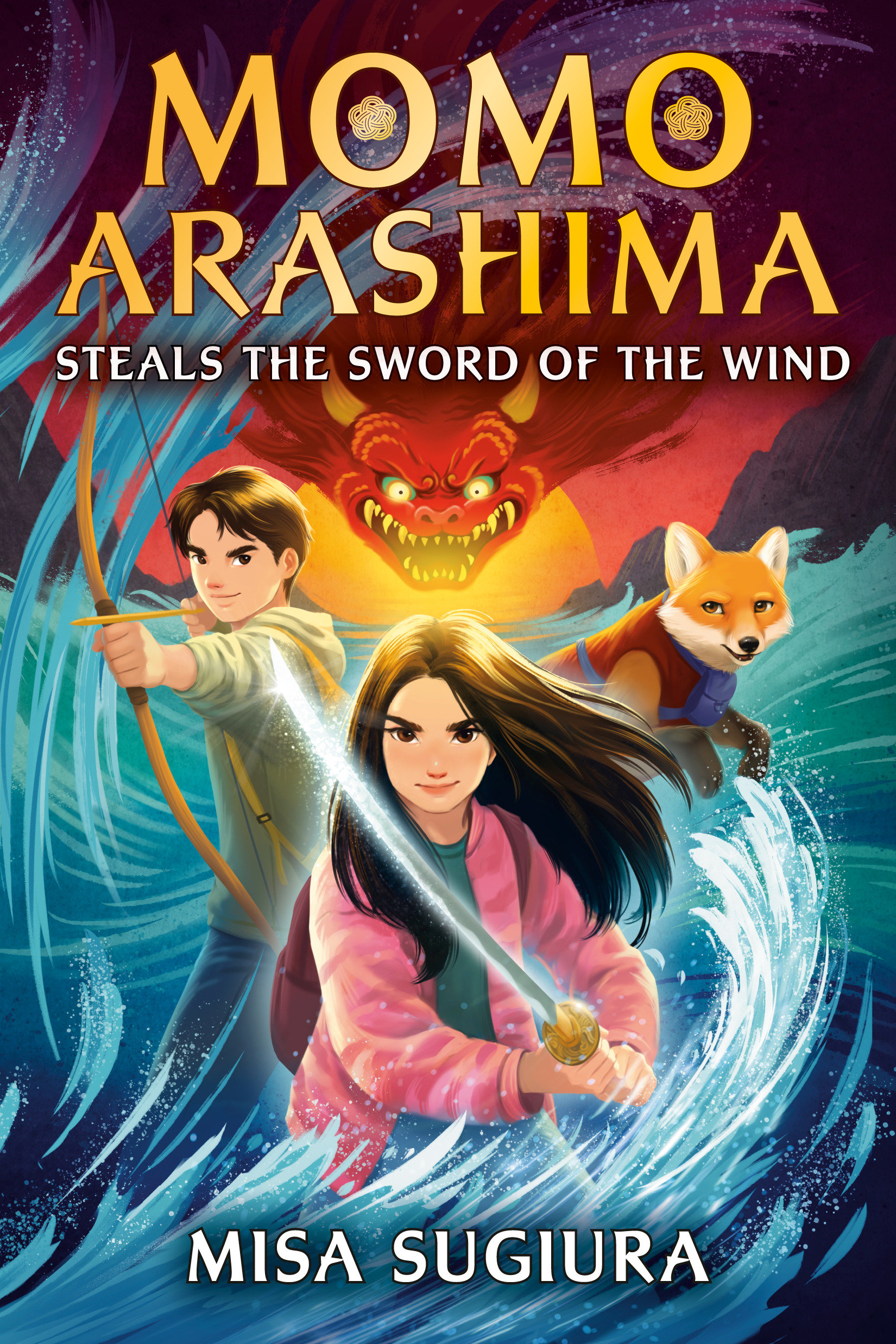 Momo Arashima Steals The Sword Of The Wind (Hardcover Book)