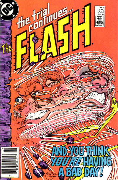 The Flash #341 [Newsstand] Fine / Very Fine