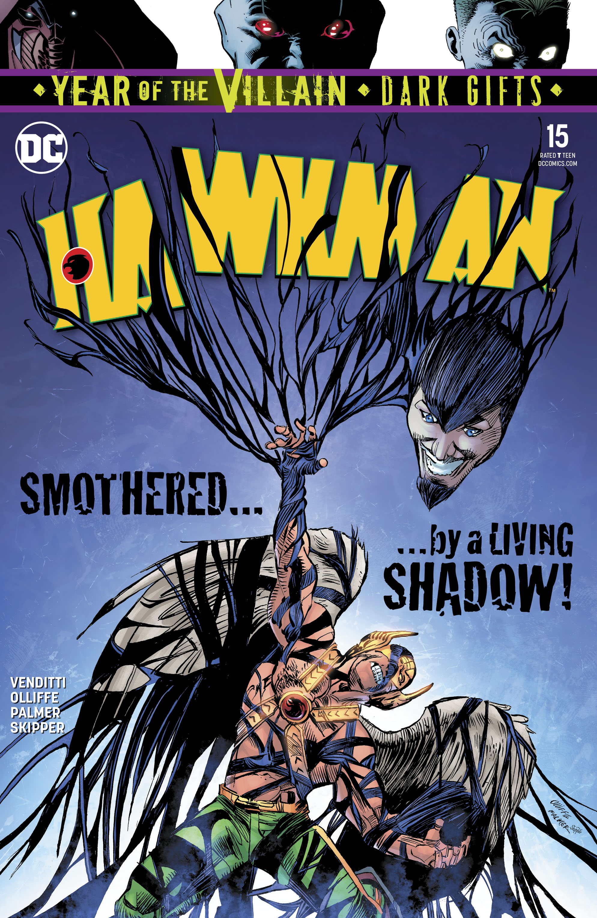Hawkman #15 Year of the Villain Dark Gifts