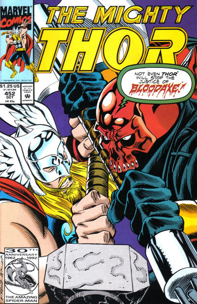 Thor #452-Very Fine