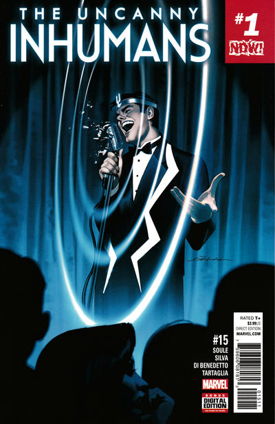 Uncanny Inhumans #15-Very Fine (7.5 – 9)