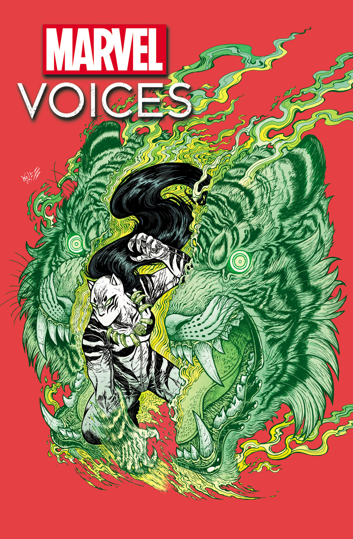 Marvels Voices Community #1 Wolf Variant