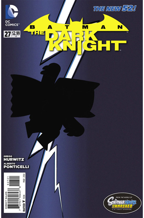 Batman the Dark Knight #27 ScribbleNauts 1 for 25 Incentive Edition