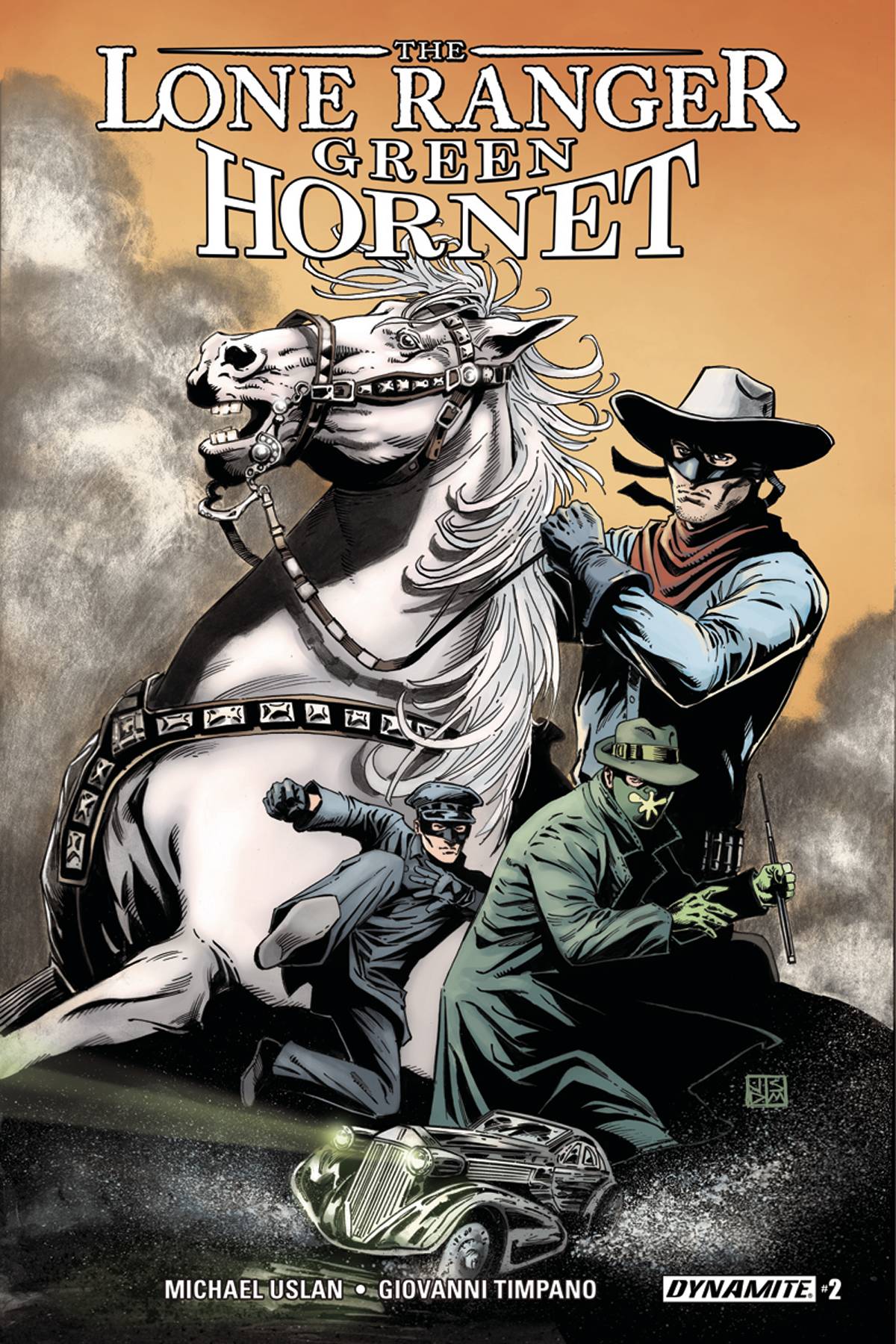 Lone Ranger Green Hornet #2 Cover A Duursema