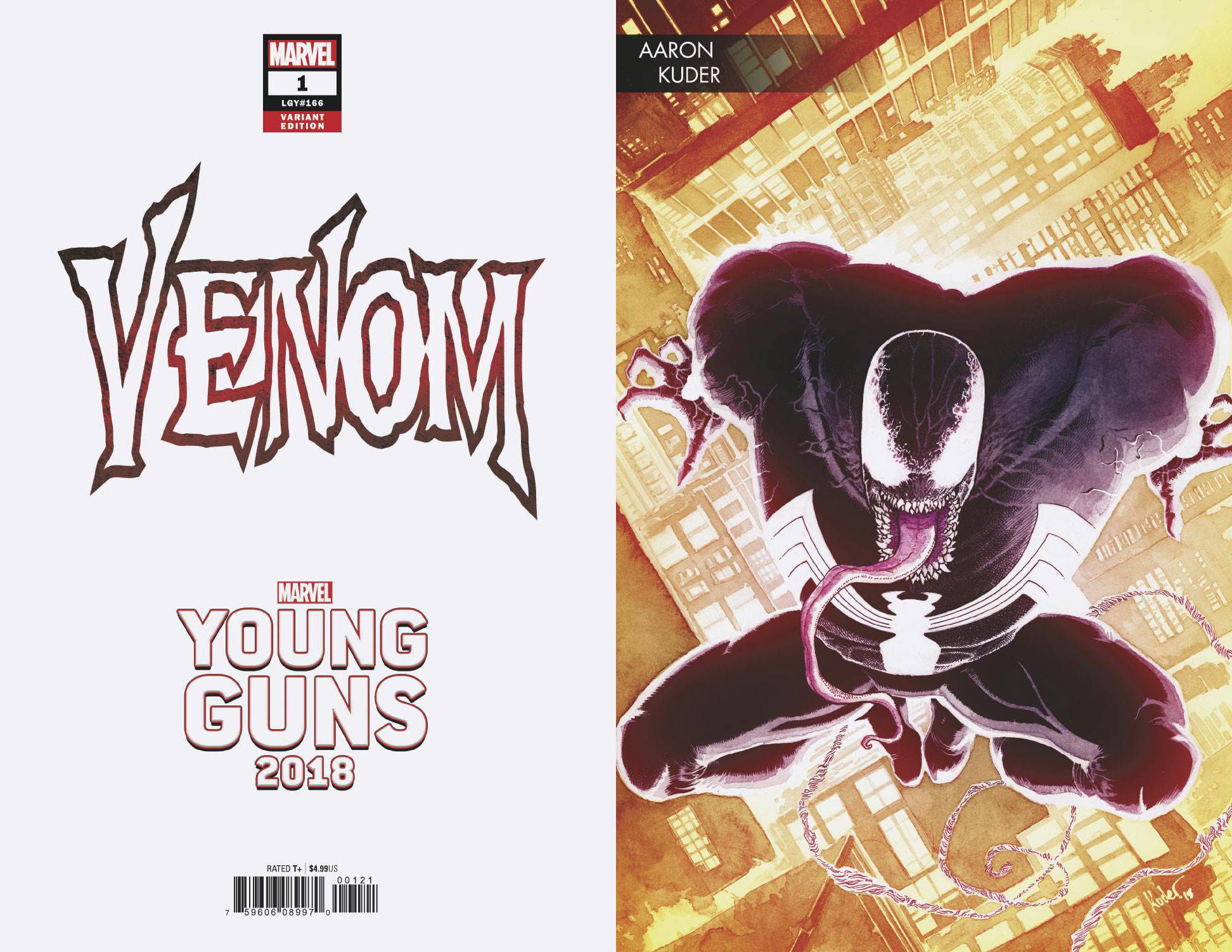 Venom #1 Kuder Young Guns Variant (2018)